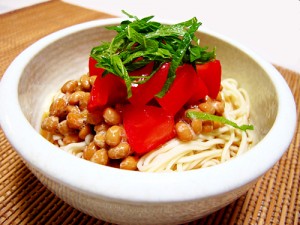 そうめんの納豆トマトぶっかけ(2人前) そうめんの納豆トマトぶっかけ(2人前)